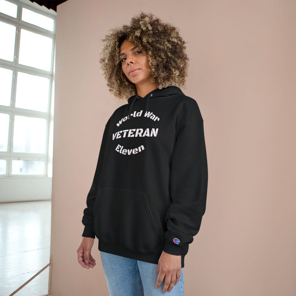 Veteran Hoodie — 'World War Eleven' Retro Military Tribute