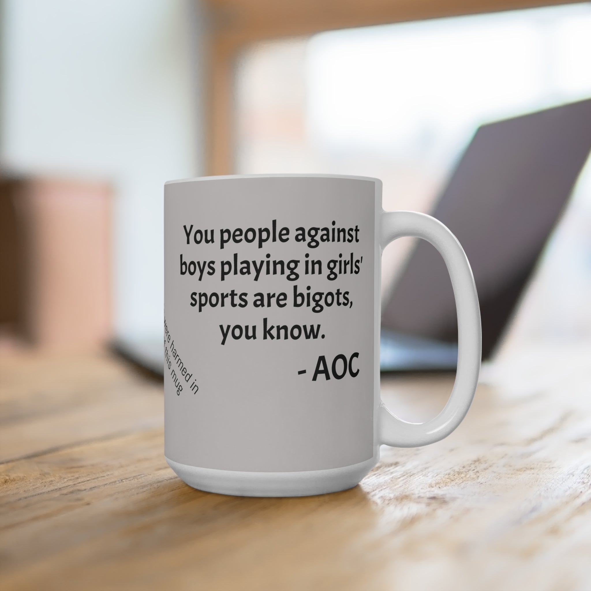 AOC the Ass - Boys in Girls Sports - 15oz Ceramic Mug