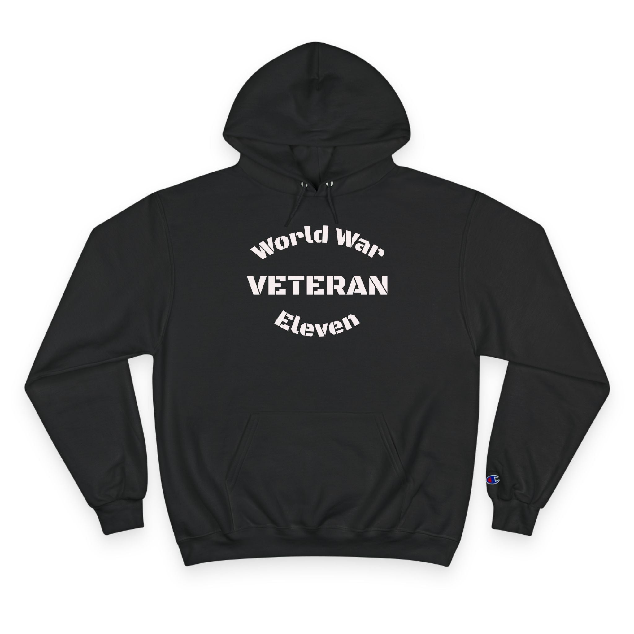 Veteran Hoodie — 'World War Eleven' Retro Military Tribute