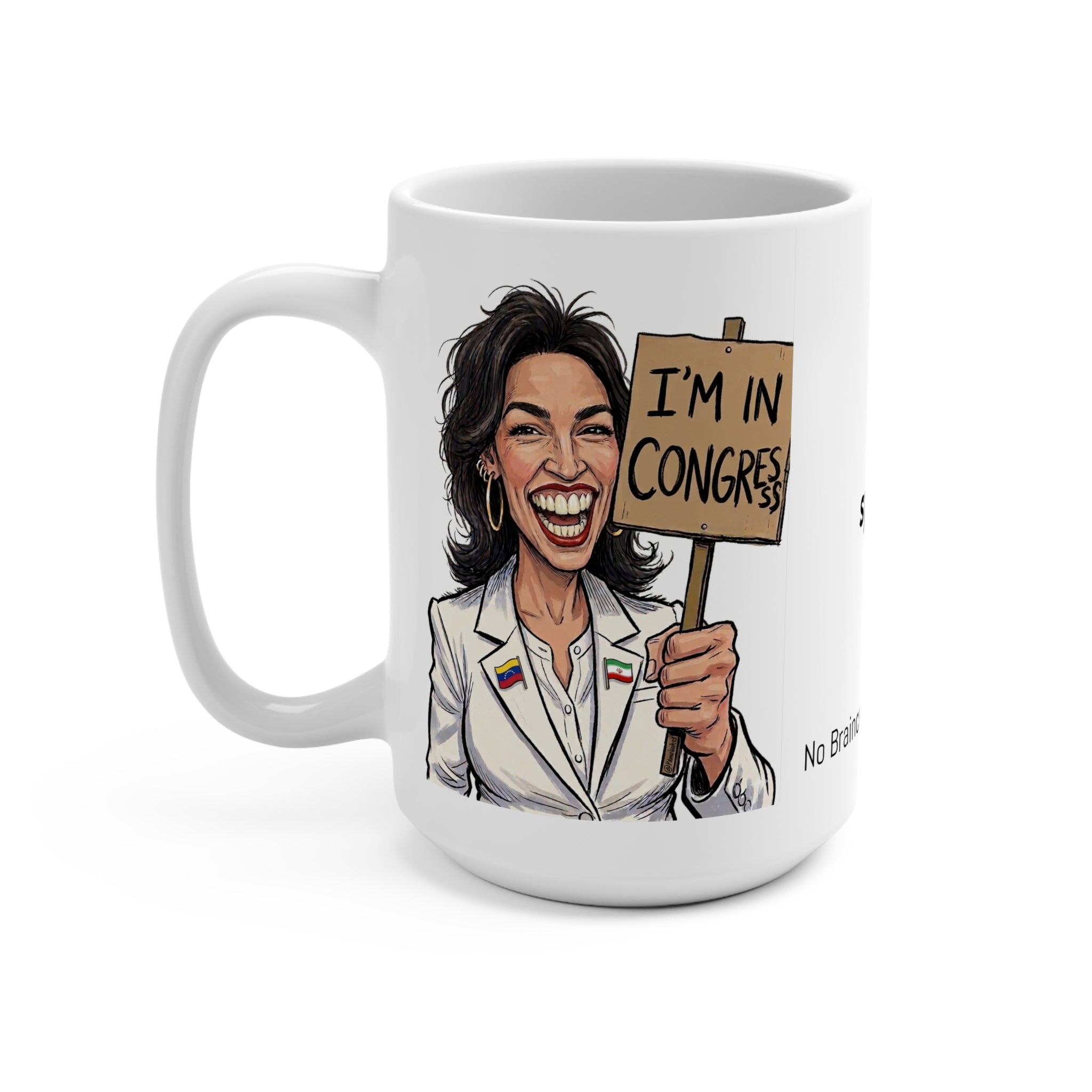 AOC the Ass - Boys in Girls Sports - 15oz Ceramic Mug