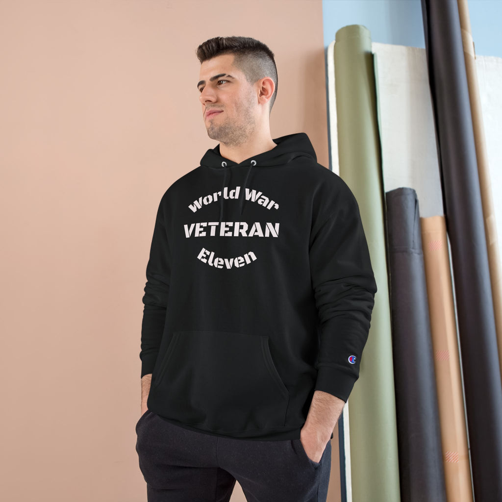 Veteran Hoodie — 'World War Eleven' Retro Military Tribute