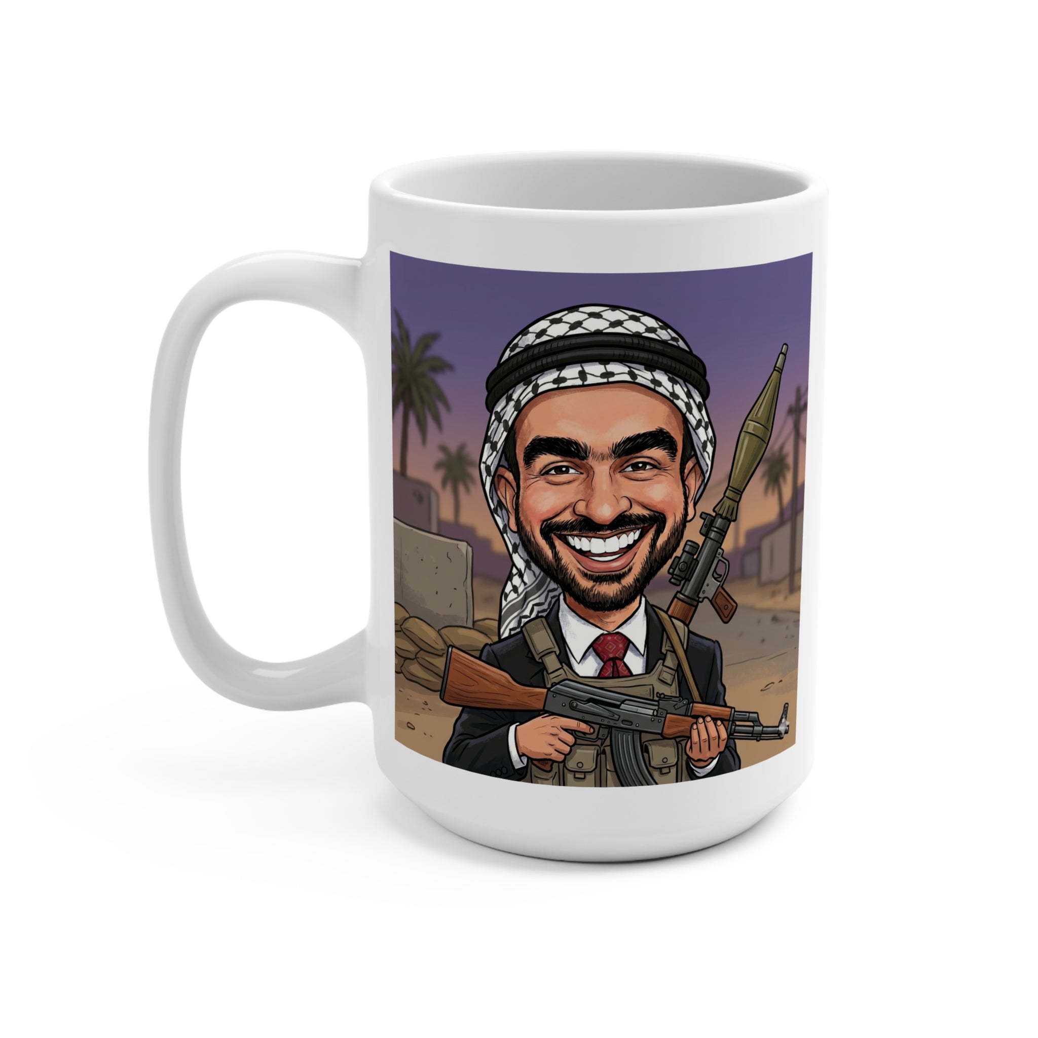 I  I.R.N.Y. Mug — Islamic Republic of New York 15oz Ceramic Coffee Cup