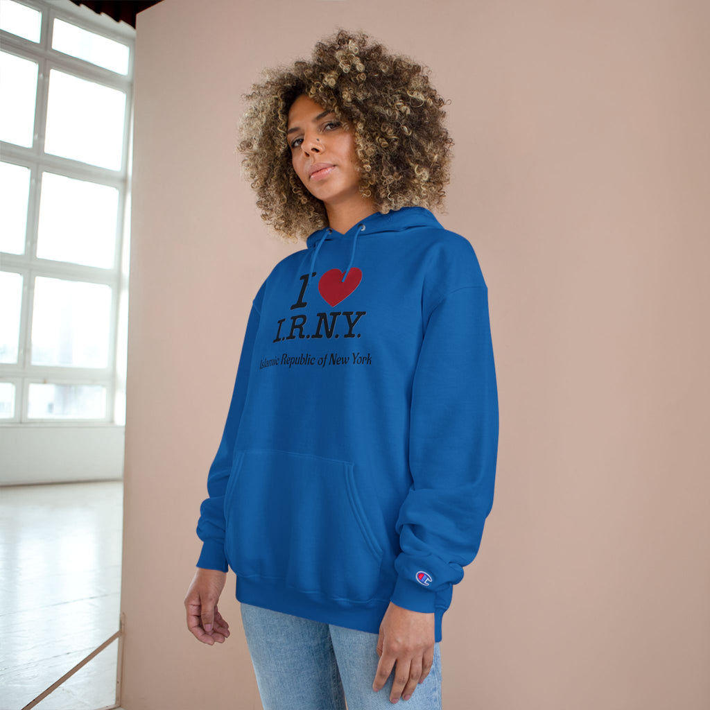 I  I.R.N.Y. Hoodie — 'Islamic Republic of New York' Graphic Pullover