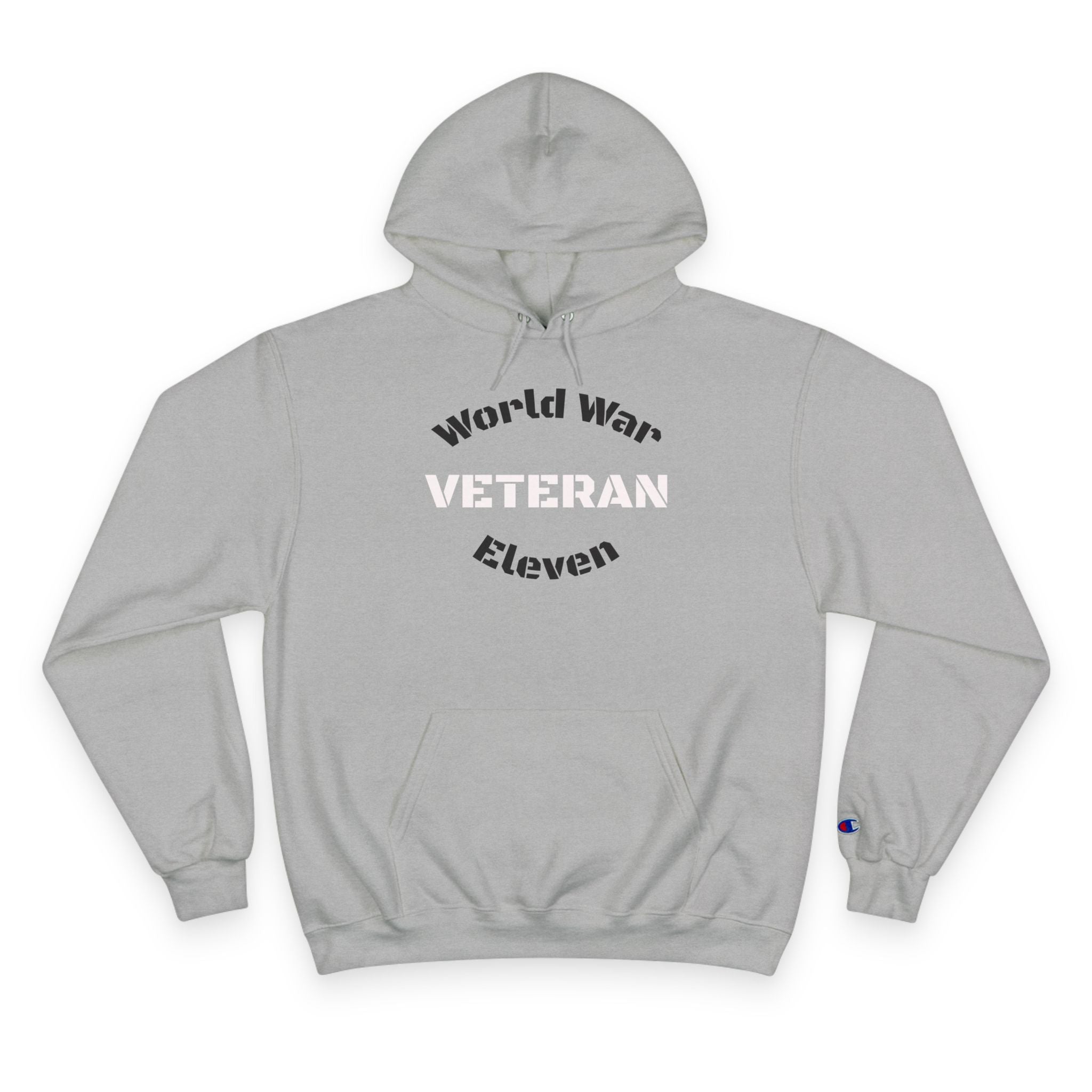 Veteran Hoodie — 'World War Eleven' Retro Military Tribute