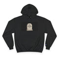 'Abu Mamdummy' Caricature & 'R.I.P New York City' Tombstone Design Graphic Hoodie
