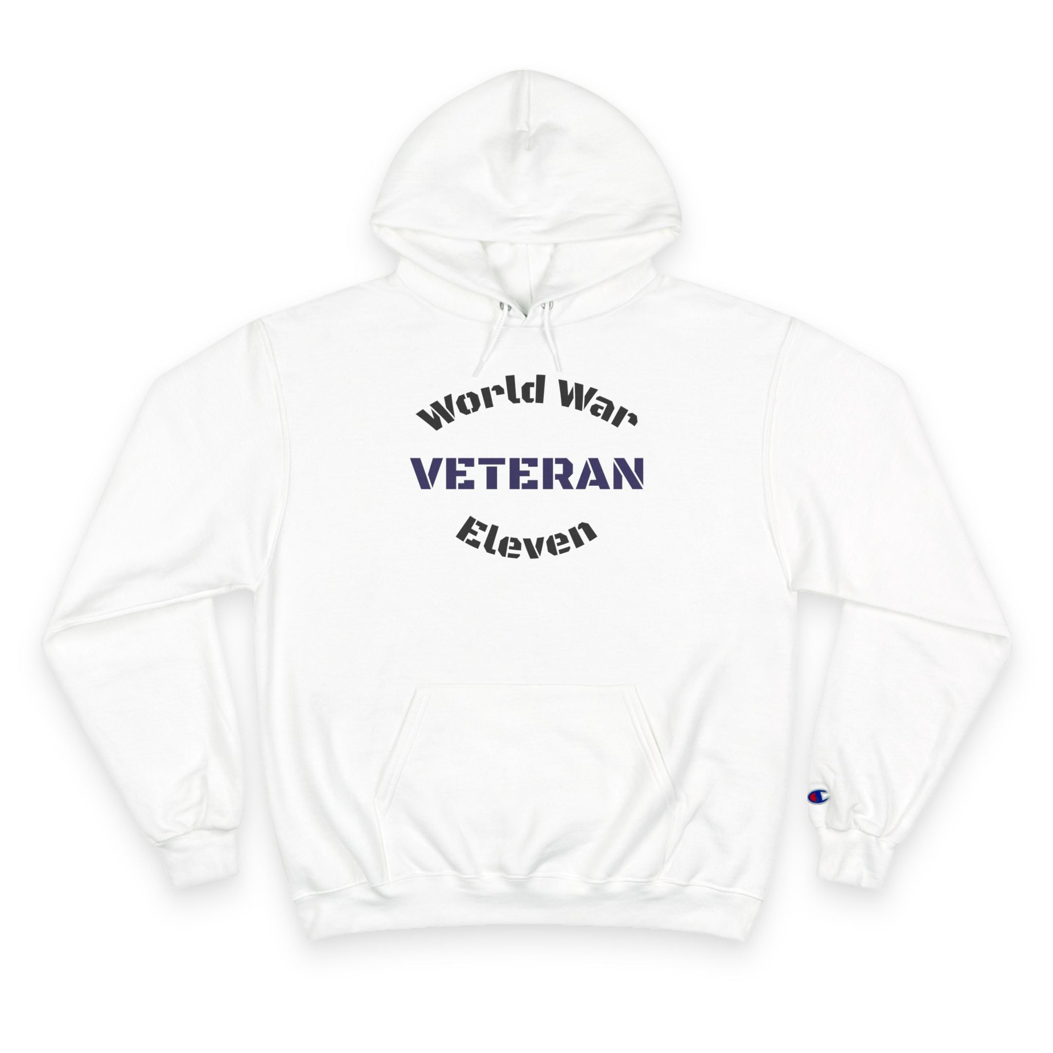 Veteran Hoodie — 'World War Eleven' Retro Military Tribute