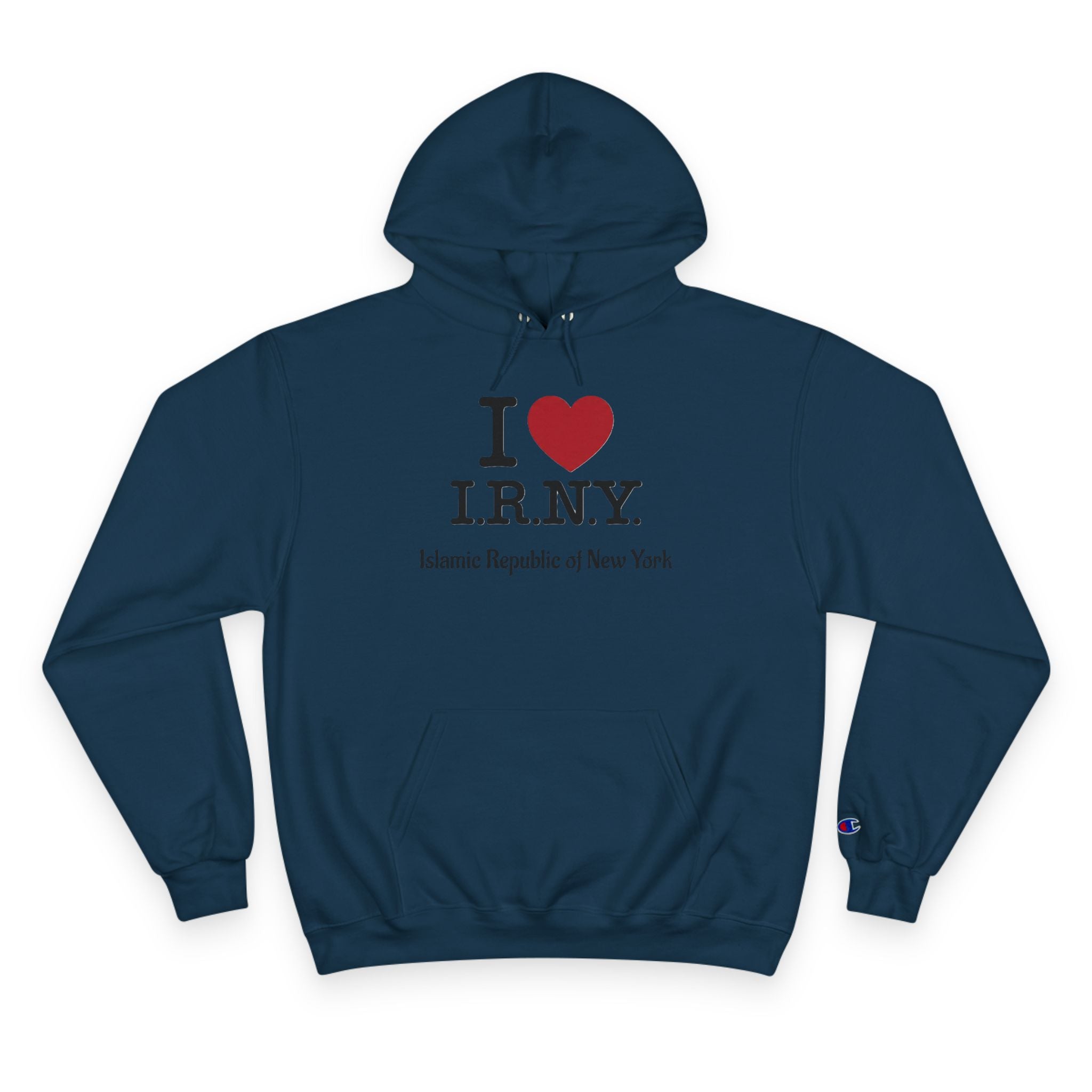 I  I.R.N.Y. Hoodie — 'Islamic Republic of New York' Graphic Pullover