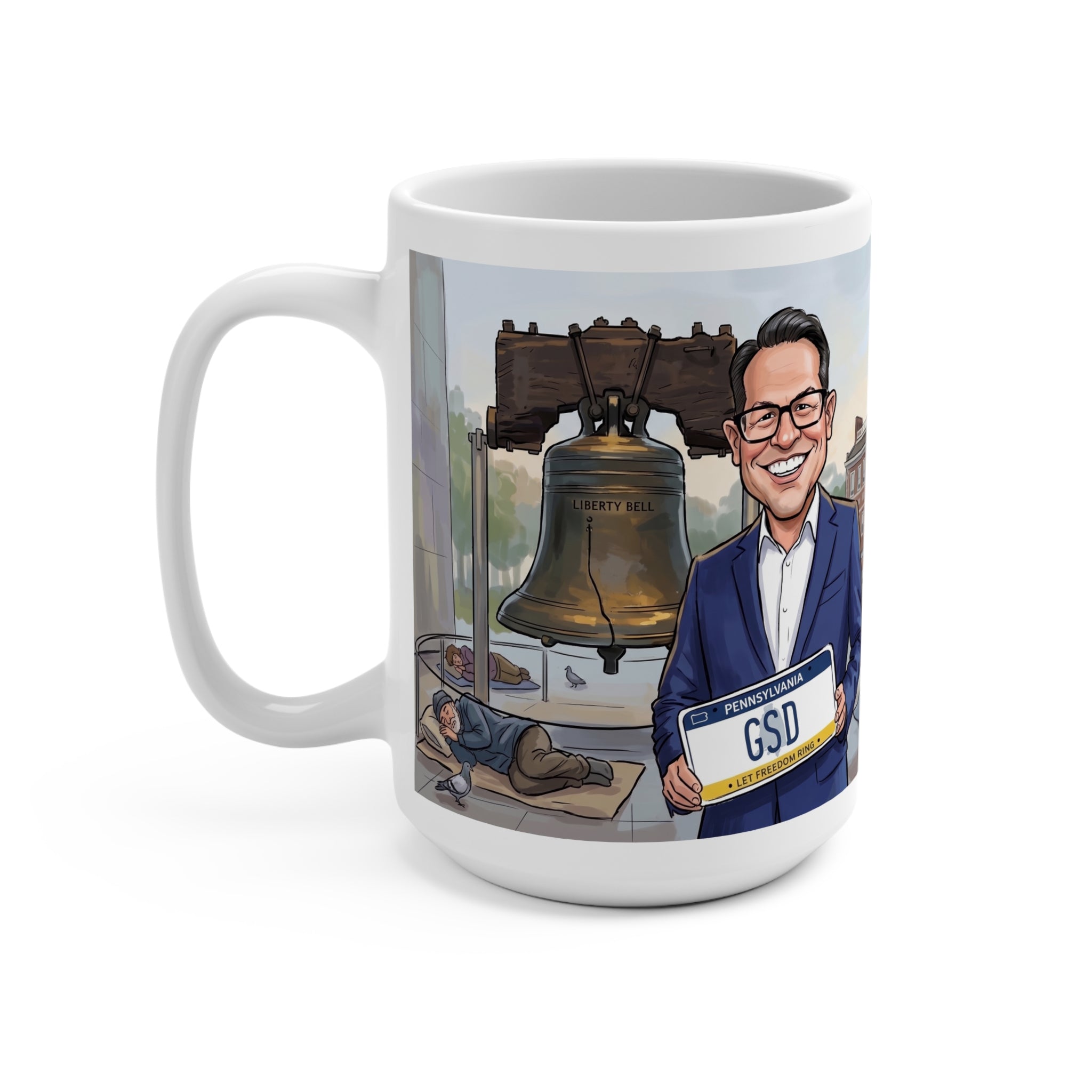 Shapiro - Get Stupid Done - 15oz Ceramic Mug