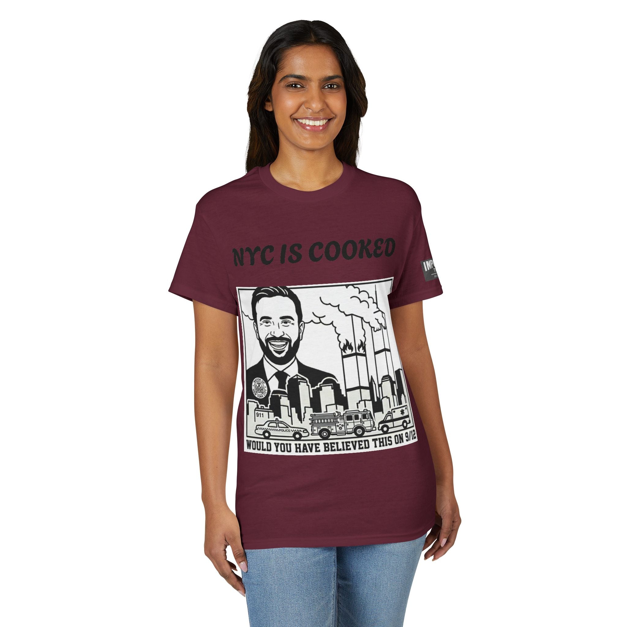 9/12 NYC IS COOKED - Unisex DryBlend® T-Shirt