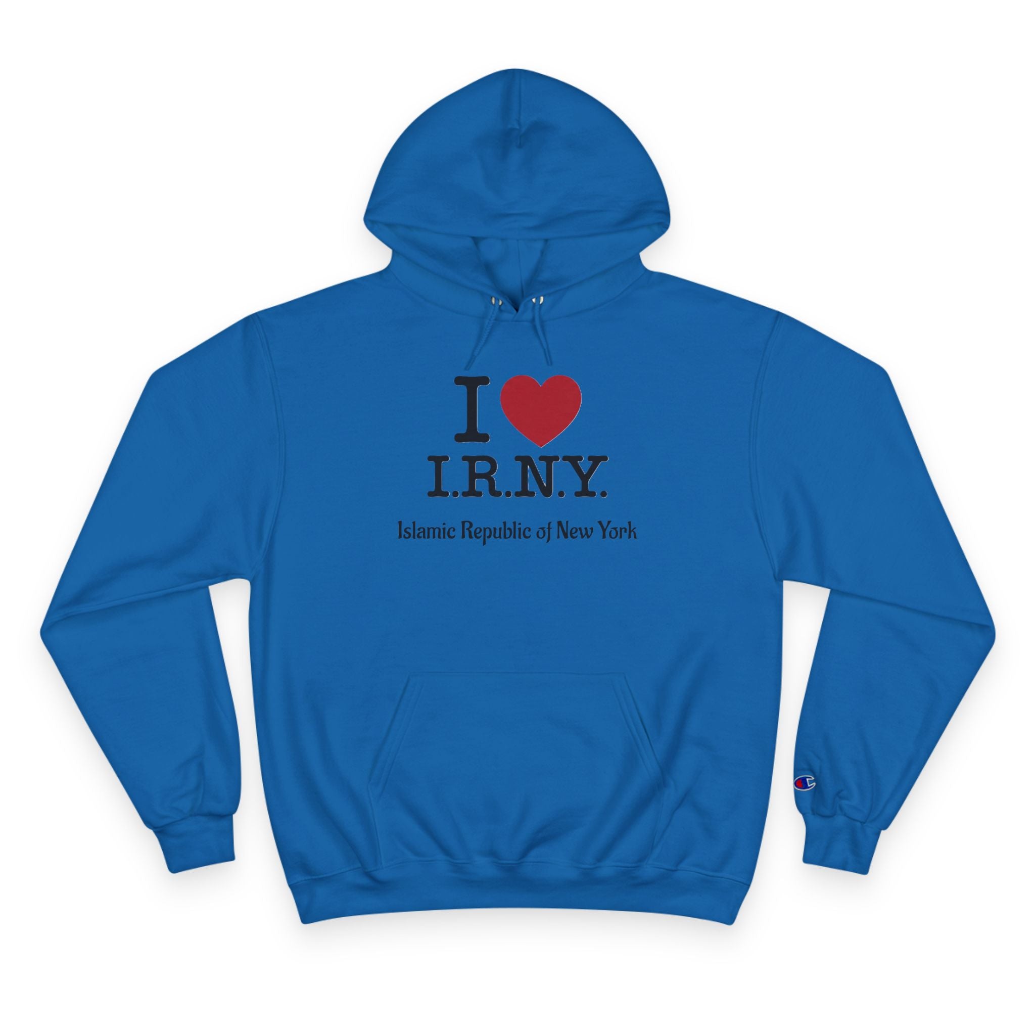 I  I.R.N.Y. Hoodie — 'Islamic Republic of New York' Graphic Pullover