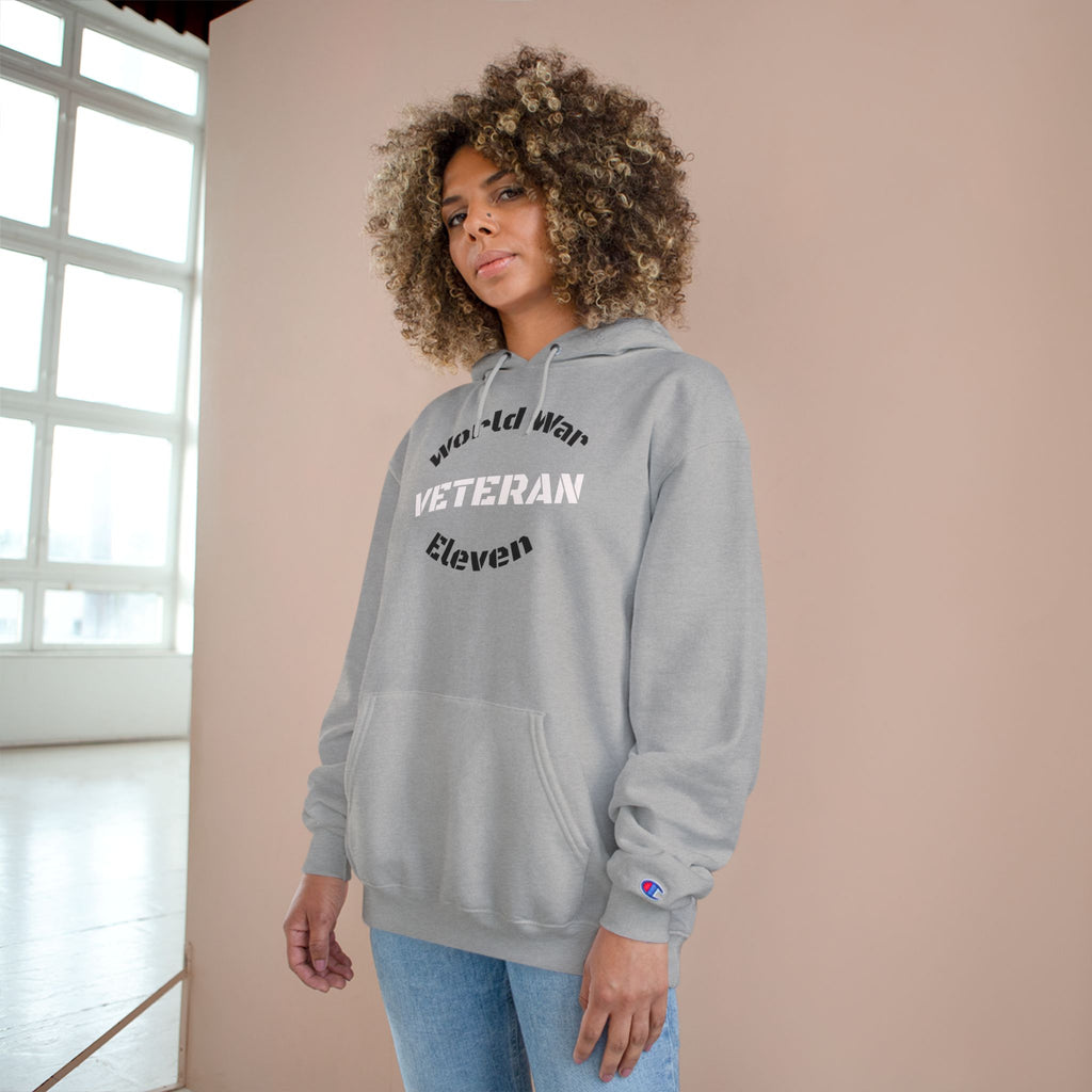 Veteran Hoodie — 'World War Eleven' Retro Military Tribute