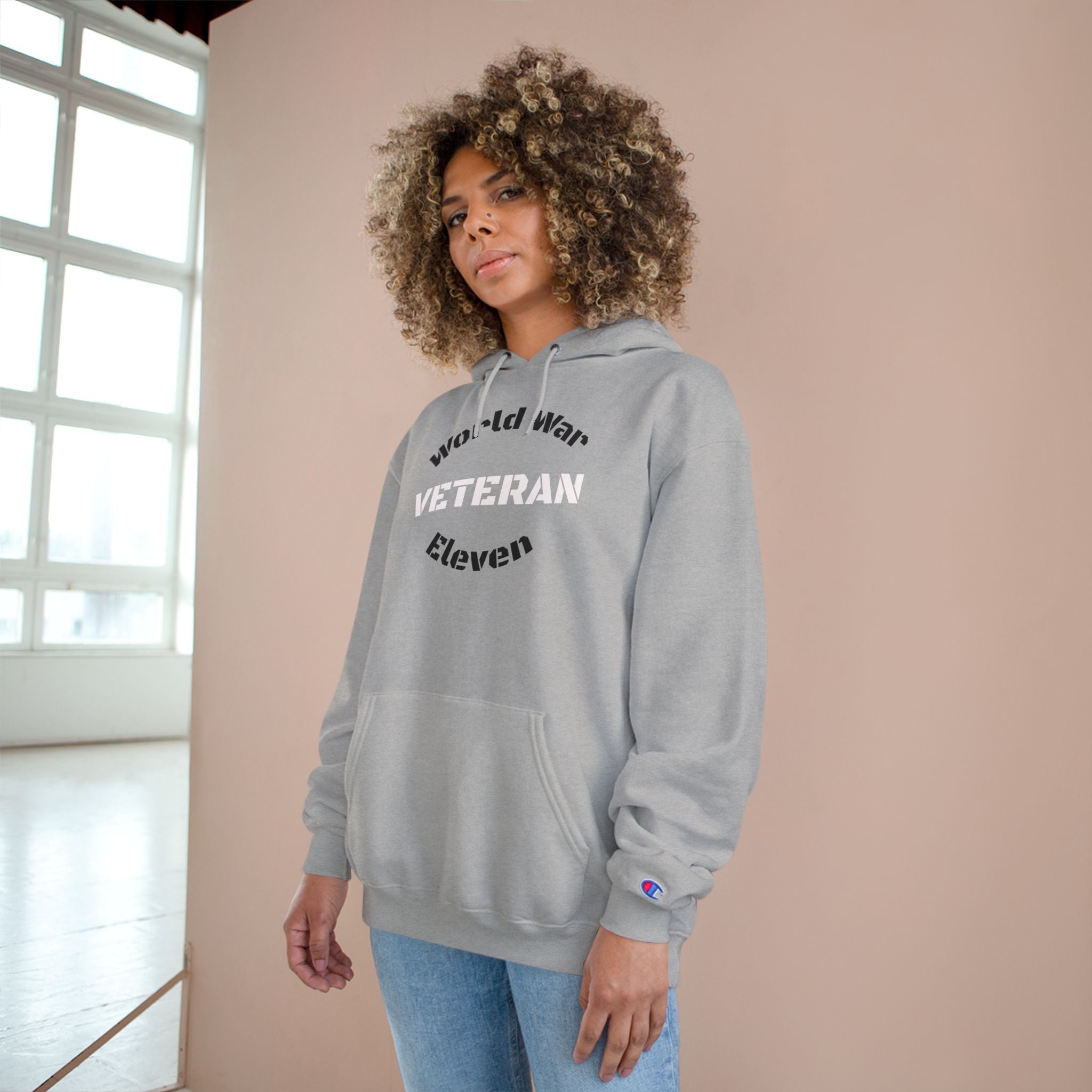 Veteran Hoodie — 'World War Eleven' Retro Military Tribute