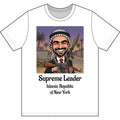 Graphic Tee — “Supreme Leader: Islamic Republic of New York” Caricature T-Shirt