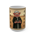 15oz Mug — Pig Imam Holding Bacon "Bacon Akbar" Coffee Cup