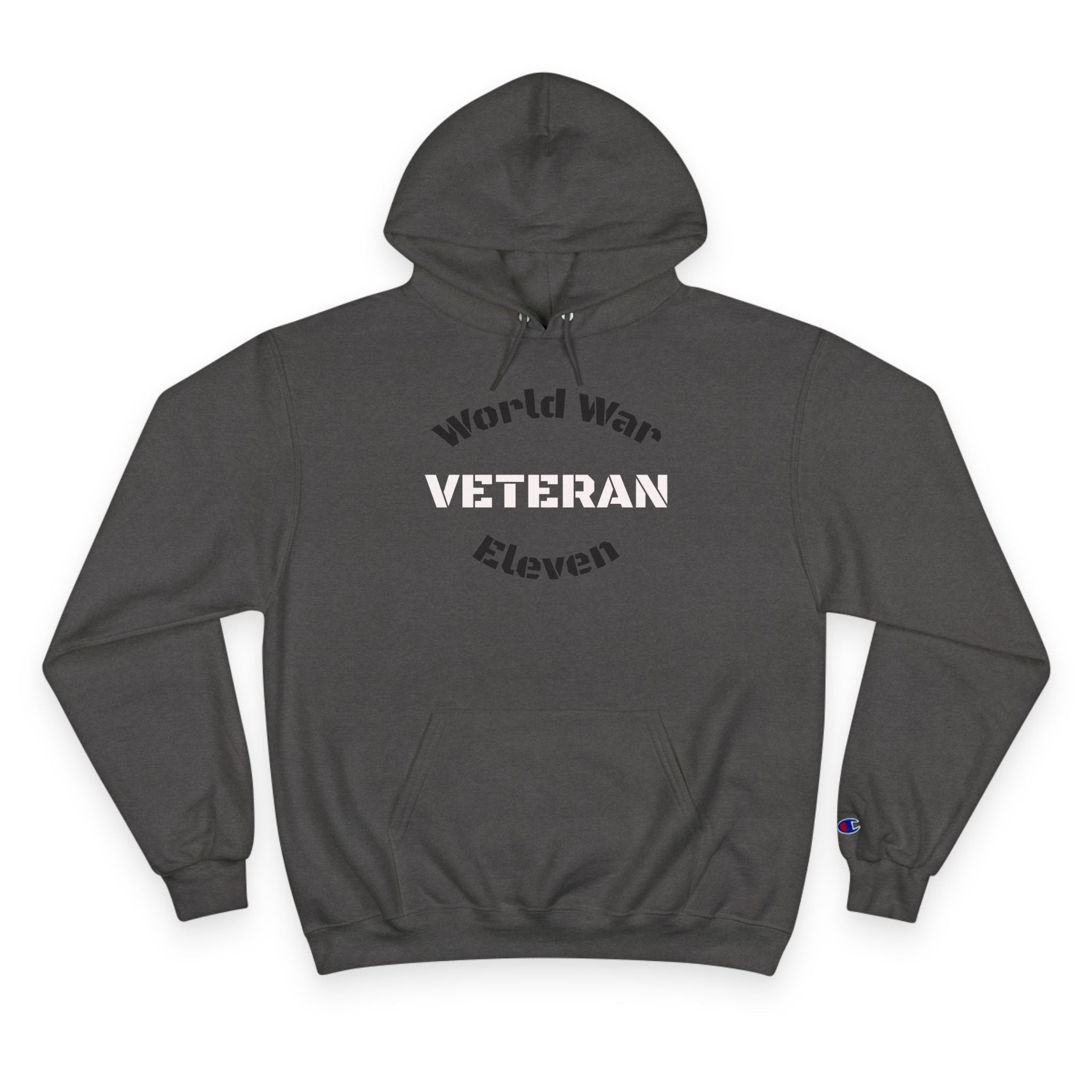 Veteran Hoodie — 'World War Eleven' Retro Military Tribute