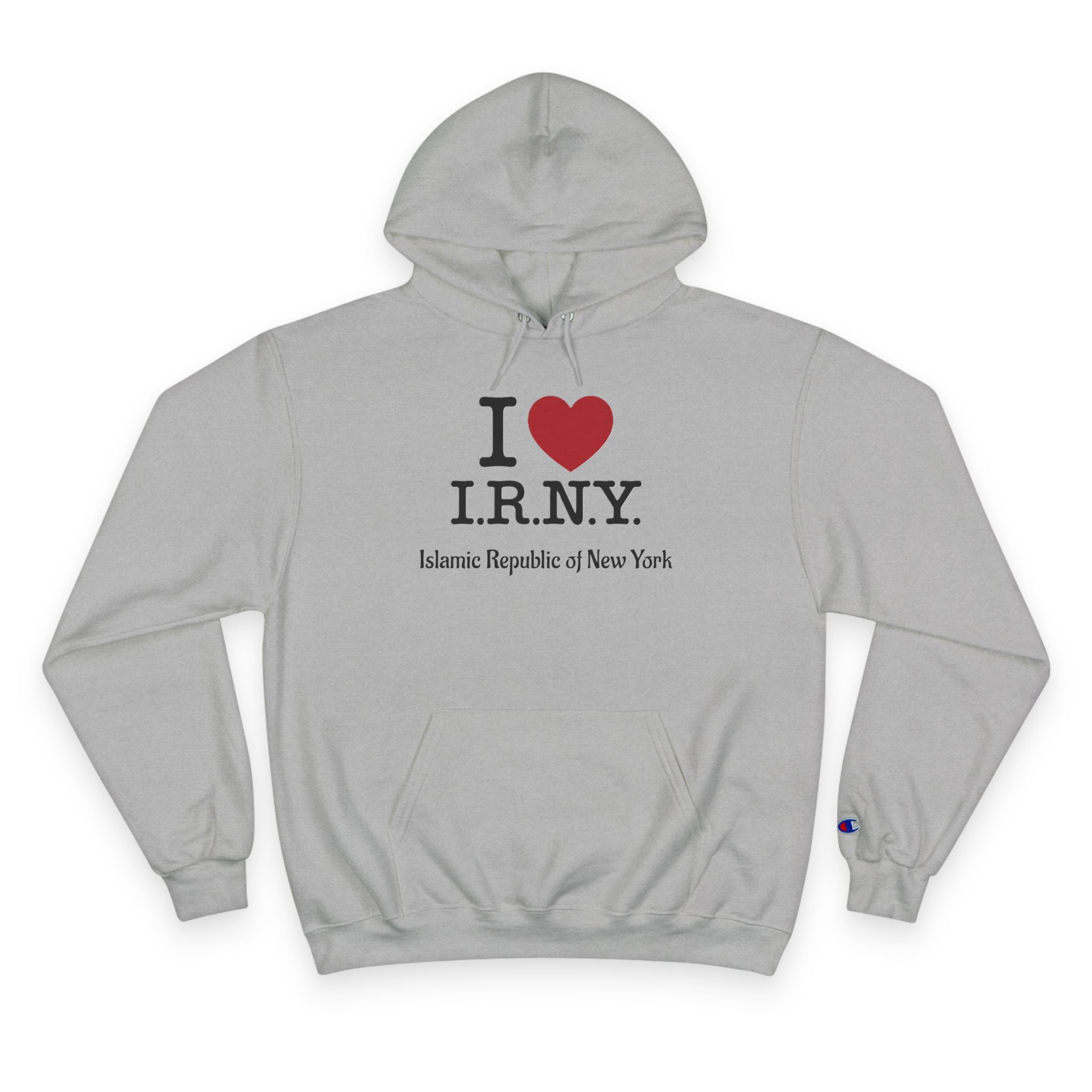 I  I.R.N.Y. Hoodie — 'Islamic Republic of New York' Graphic Pullover