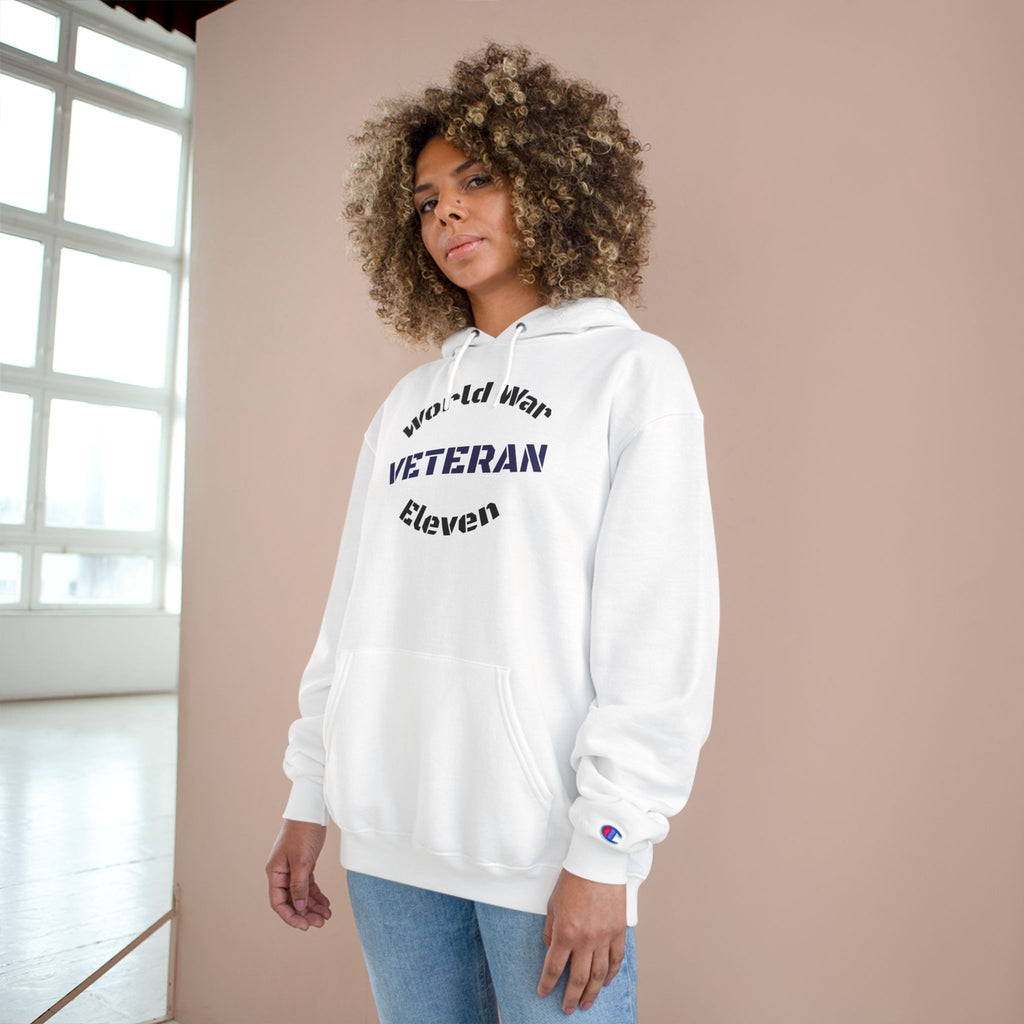 Veteran Hoodie — 'World War Eleven' Retro Military Tribute