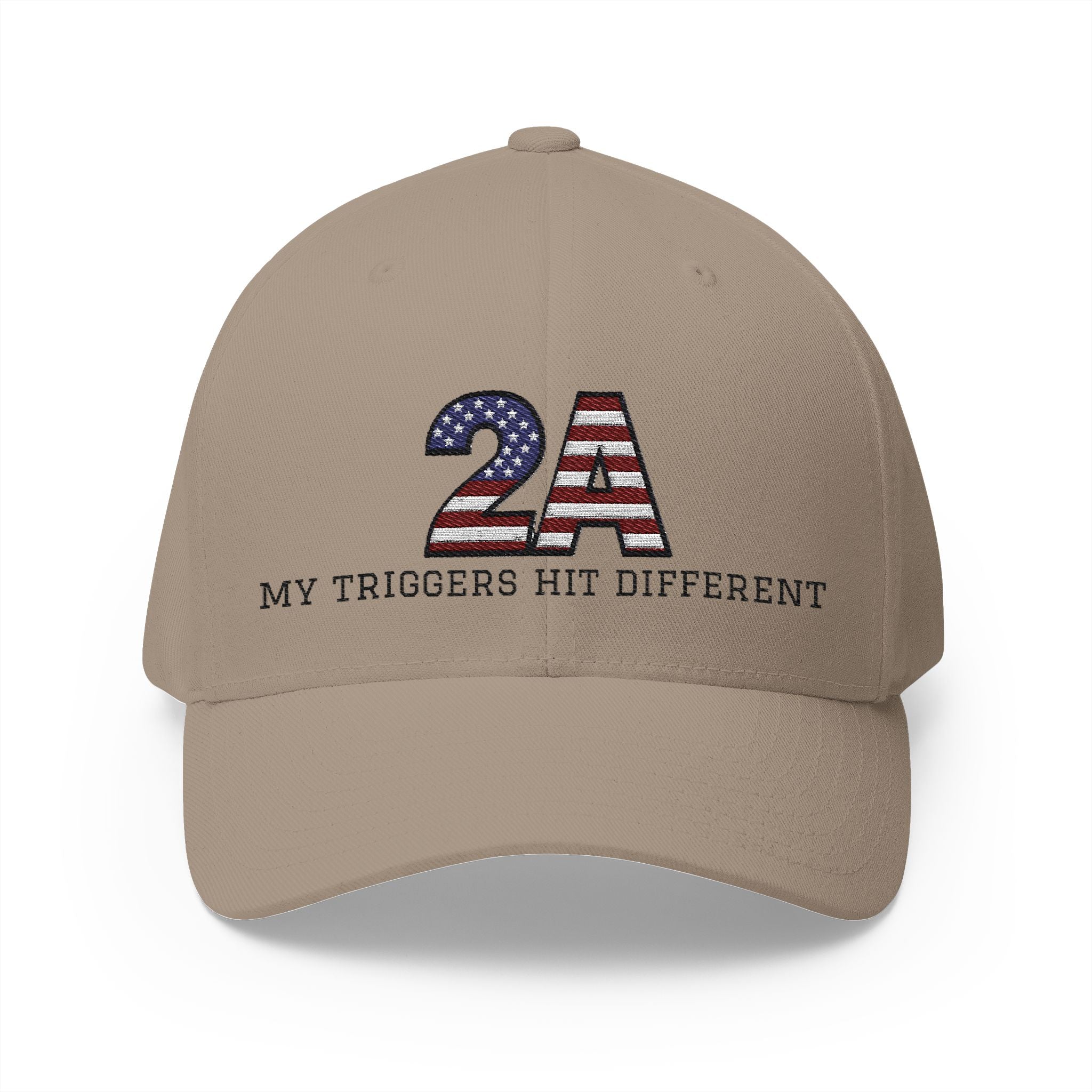 Baseball Cap - "2A My Triggers Hit Different" Embroidered Patriotic Second Amendment Hat
