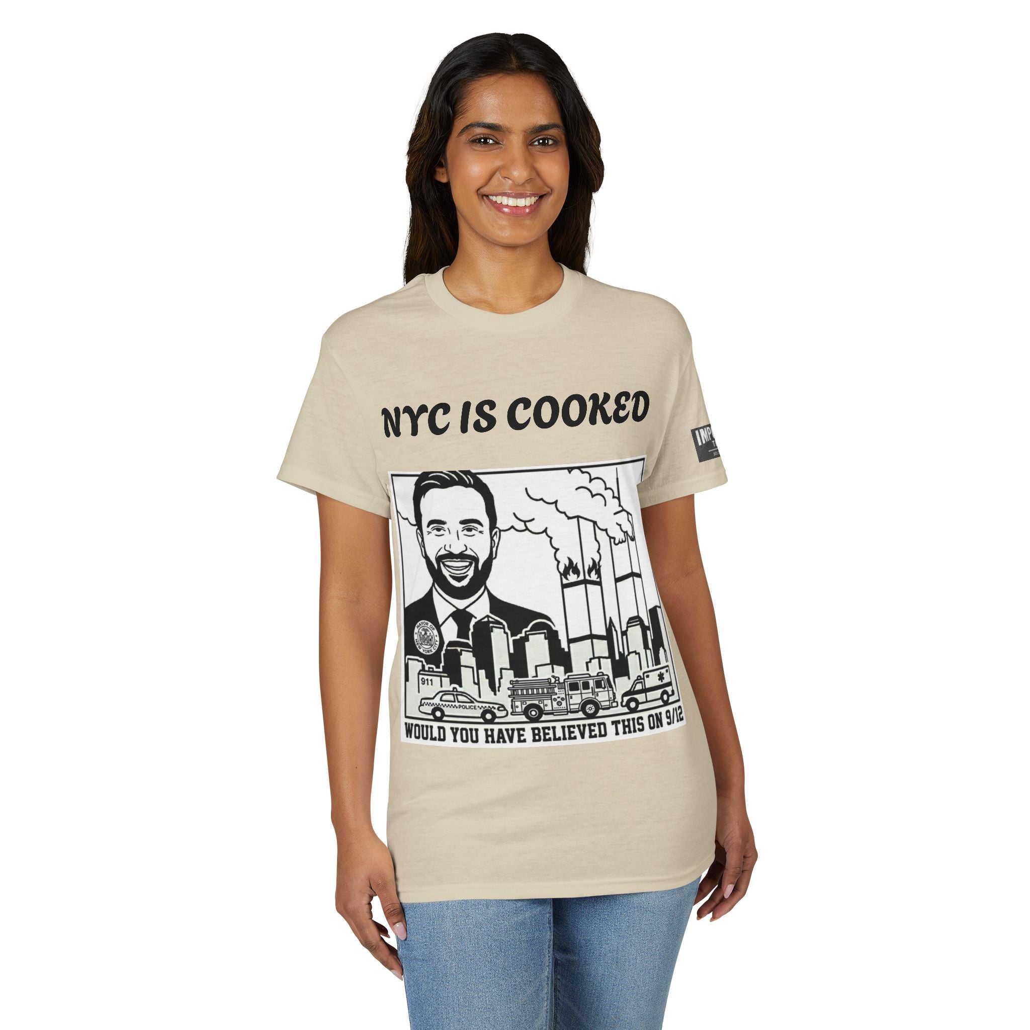 9/12 NYC IS COOKED - Unisex DryBlend® T-Shirt
