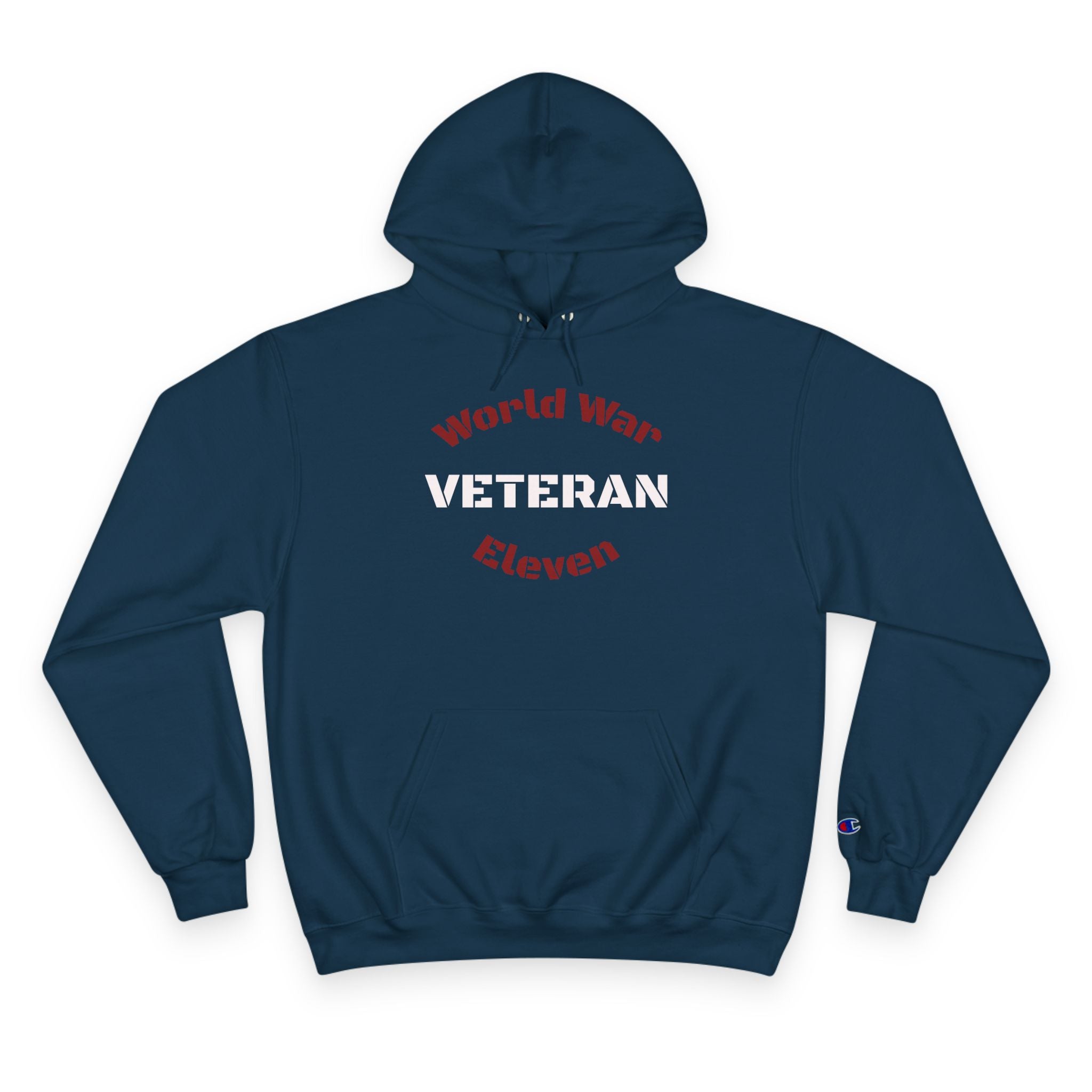 Veteran Hoodie — 'World War Eleven' Retro Military Tribute