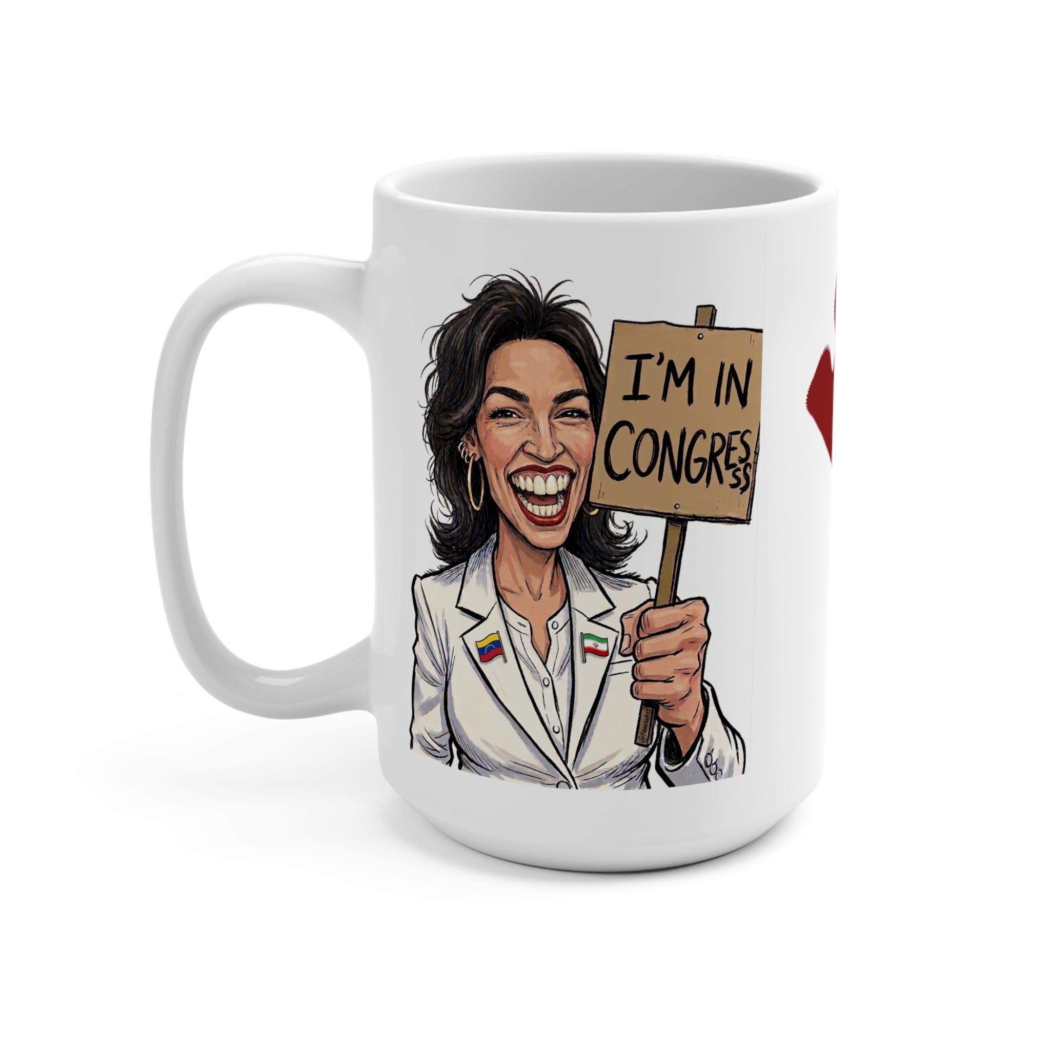 Ceramic Mug - AOC the Ass - Hee Haw