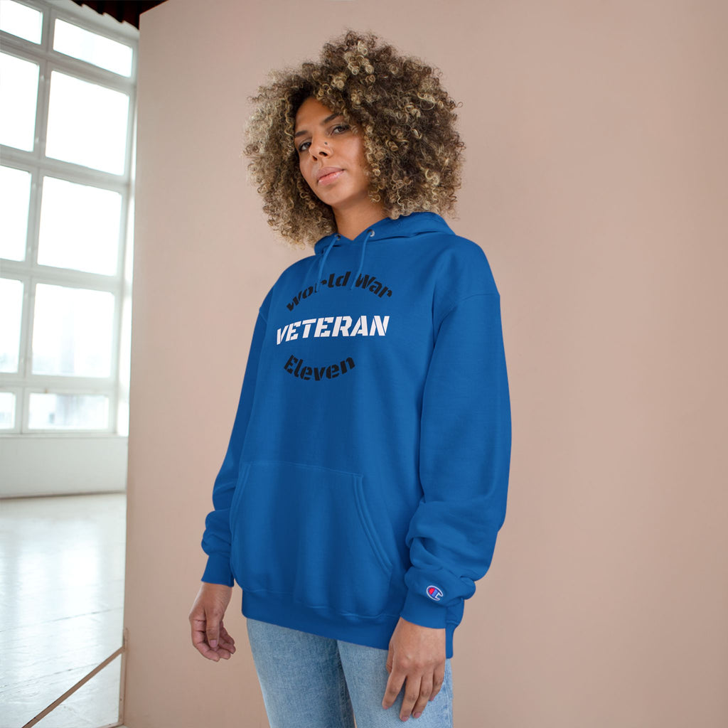 Veteran Hoodie — 'World War Eleven' Retro Military Tribute