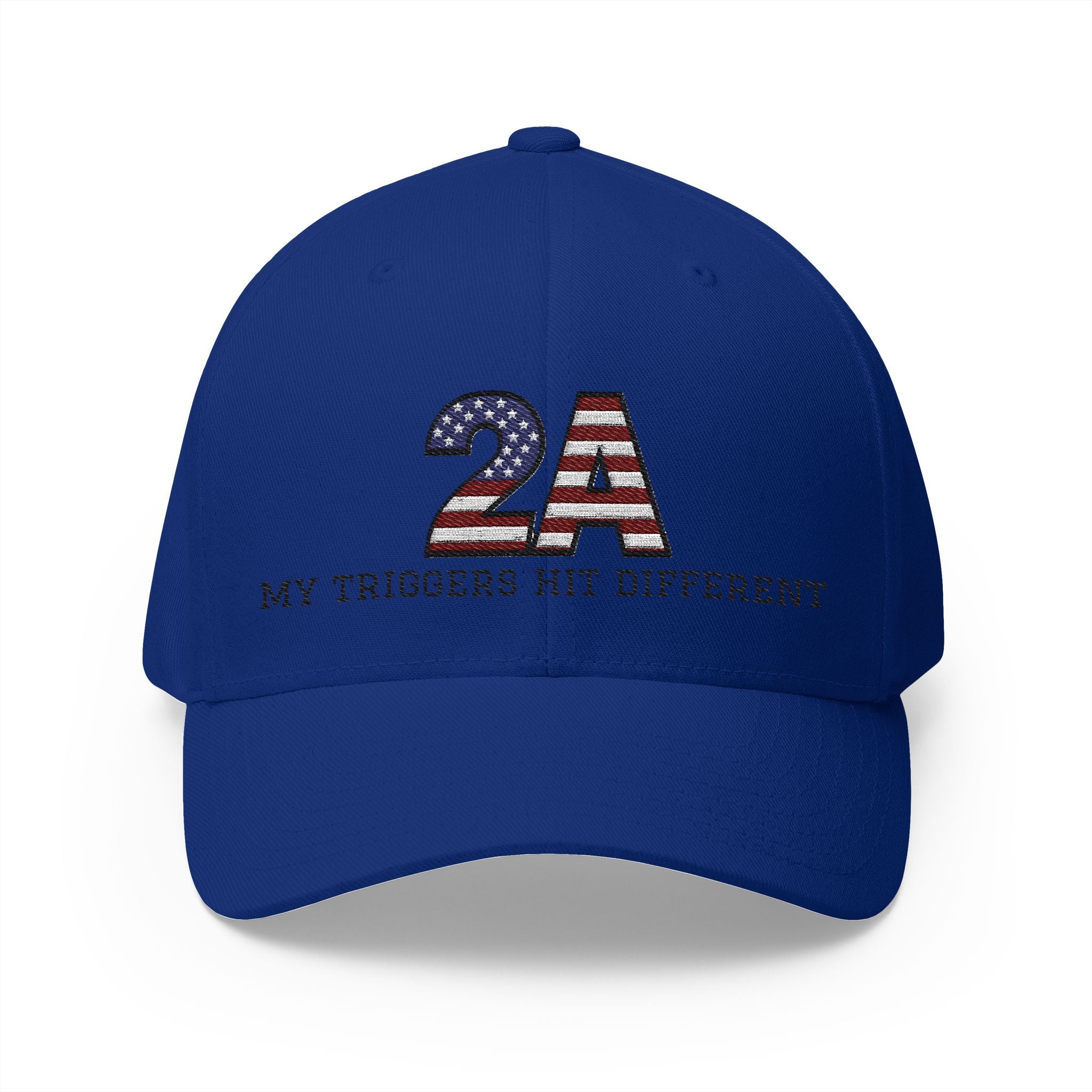 Baseball Cap - "2A My Triggers Hit Different" Embroidered Patriotic Second Amendment Hat