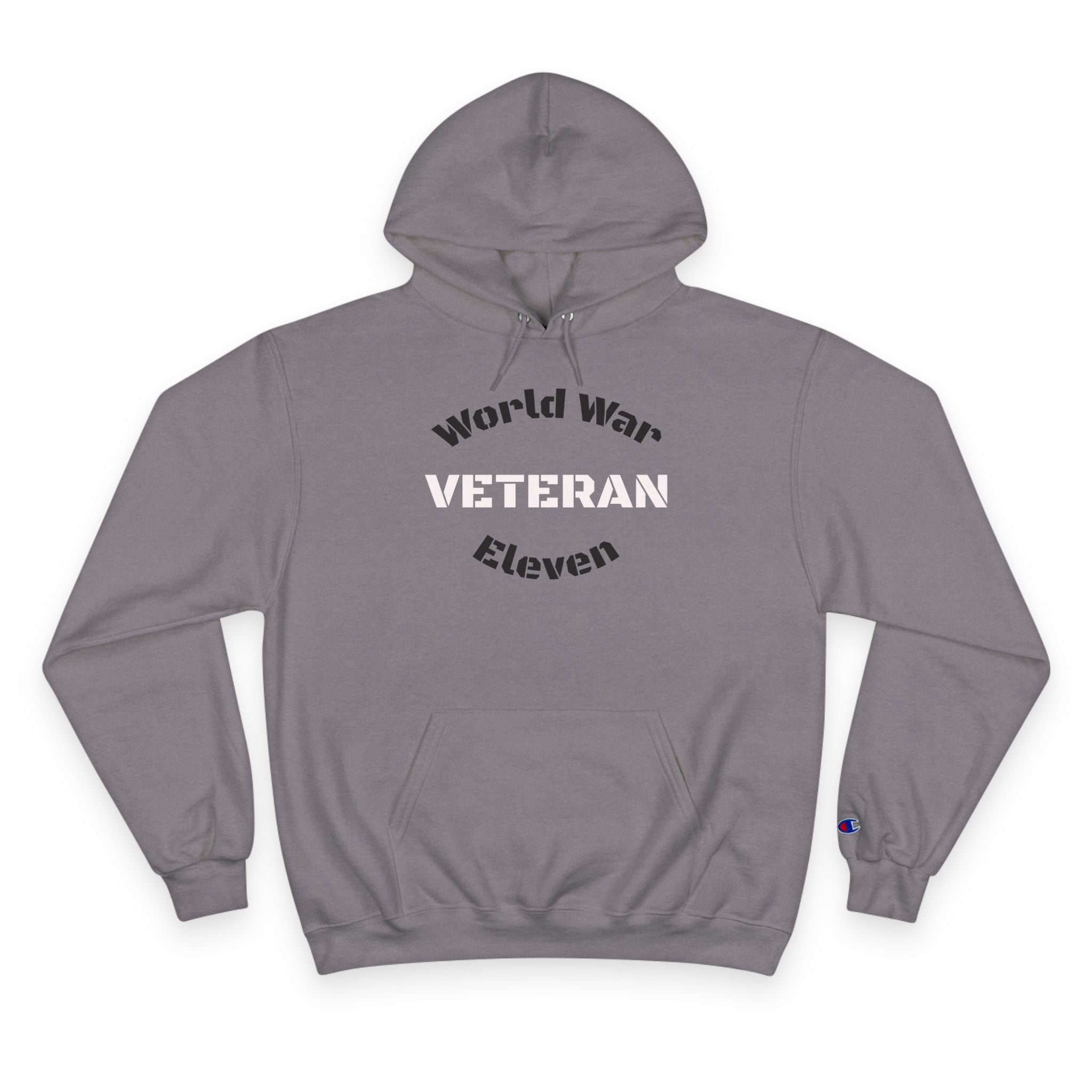 Veteran Hoodie — 'World War Eleven' Retro Military Tribute