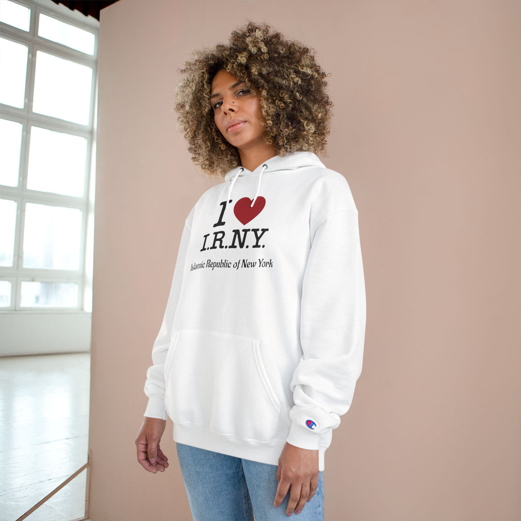 I  I.R.N.Y. Hoodie — 'Islamic Republic of New York' Graphic Pullover