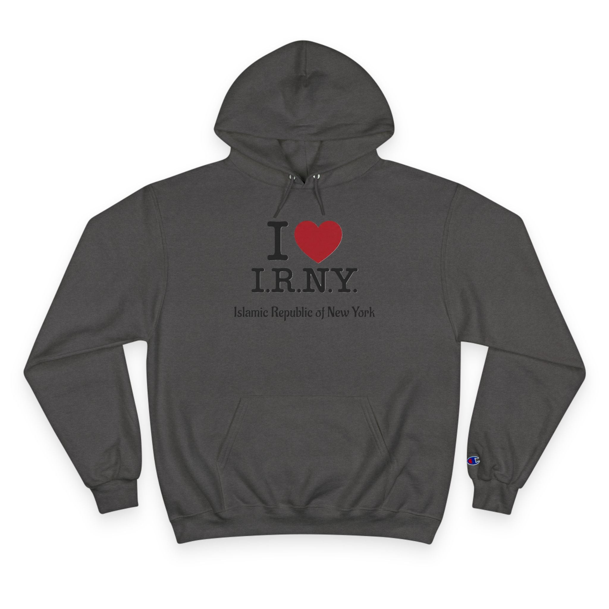 I  I.R.N.Y. Hoodie — 'Islamic Republic of New York' Graphic Pullover